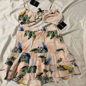 Forever 21 two piece set. NEW WITH TAGS. Bundle to save.